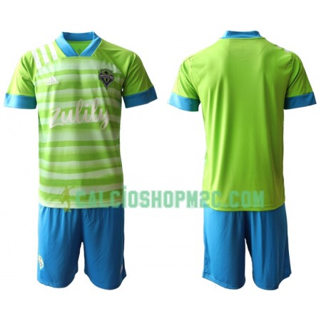 Seattle Sounders Bambino Maglia Prima 2020/2021 Manica Corta (+ Pantaloncini)